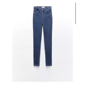 Zara Blue Skinny Jeans with Modern Stretch